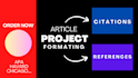 create your references and citations in apa, harvard style