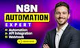 build n8n ai agent, n8n automation, n8n workflow and ai workflow automation