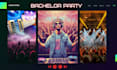 create party, night club, sports, event, dj flyers or poster