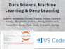 handle python data analysis and machine learning projects