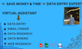 do data research copy paste any kind of data entry