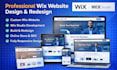 wix website design wix website development build wix website redesign wix studio