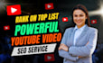 do youtube video SEO services rank your videos and grow your channel