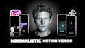 create dan koe style minimalistic motion videos, motion graphics, after effects