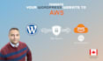 migrate your wordpress website to AWS with SSL and no downtime