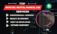 deliver unique solutions with amazing html plus css guru react nodejs