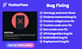 fix bugs in your flutter flow app