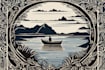 do linocut carving prints style illustration