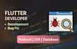 do mobile app flutter developer, create android ios app building flutter bug fix