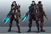 make cyberpunk character art