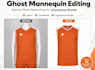 do professional ghost mannequin  neck joint