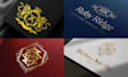 design a heraldic and luxury modern logo