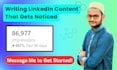 be your linkedin ghostwriter, writing posts that get noticed