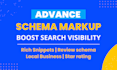 setup schema markup, structured data, rich snippet, star rating
