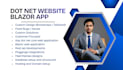 develop asp dot net mvc website or blazor webapp in c sharp visual studio