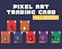 create a custom pixel art trading card