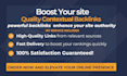 build  contextual backlinks service for you