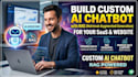 build a custom ai chatbot with rag for your saas or website