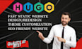 build migrate hugo website design redesign professional hugo static website