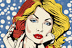 do a retro pop art roy lichtenstein style