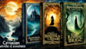 make dp book cover design, fantasy book cover