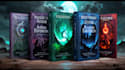 create professional fantasy book cover and sci fi book cover