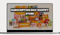 design subscription box store membership website subscription shopify website