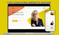 design high converting life coaching website consulting website coaching website