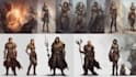 create high quality 2d character art, fantasy art, sci fi art, and concept art