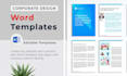 corporate design your microsoft word templates