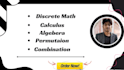 teach you discrete structure, calculus and general math and sat math