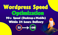 wordpress speed optimization mobile and desktop page speed