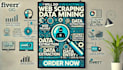 do web crawling and scraping, data mining and extraction and data entry