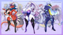 draw digital furry illustration, character concept art