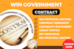 write a winning government contract proposal, rfp response, capability statement