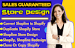 clone copy shopify store redesign shopline store design duplicate shopify store