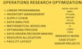 do ampl operations research optimization data analysis supply chain tasks