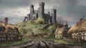 draw environment concept art, fantasy worlds
