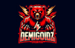 make different devil bear mascot logo design with express delivery
