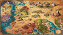 make fantasy map or any world map art for you