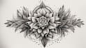 draw dotwork illustration for tattoo design