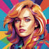 draw an unique wpap pop art portrait