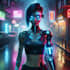 create characters monsters cyberpunk and scifi