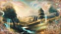 draw fantasy concept landscape illustrations