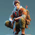 2d character design and concept art