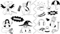 draw a custom minimalist doodle illustration