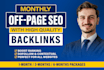 monthly off page seo