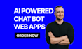 develop chatgpt ai mobile app or website ai saas app ai chatbot ai software