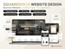 build squarespace business website squarespace landing page website development