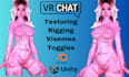 create vrchat avatar vrc vtuber model vr chat vr character avatar furry avatar